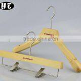 HA923 Natural Wooden Clothes Hanger for Tops Pants thumbnail-1
