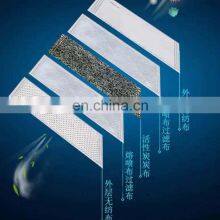 In Stock Replaceable 5 Layer Dust Pm2.5 Carbon Face Masking Filters thumbnail-3