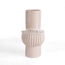 Amazon Hot Sale Wholesale China Pink Delicate Christmas Ball Flower Decorative Vases Wholesale Vase Home Ceramic Decor for Table thumbnail-5