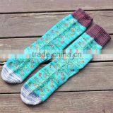C58375S 2015 Korean Fashion Style Printed Ladies Boots Socks thumbnail-3