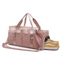 Large Capacity and Multi-function Sport Travel Bag Mens Women Duffel Gym Bag Custom Logo thumbnail-1