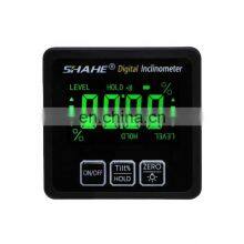 SHAHE Portable Mini Digital Inclinometer With Magnet Digital Level Box With Backlight Digital Protractor