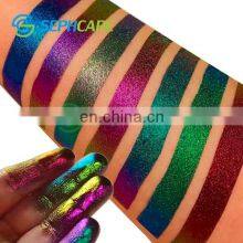 Sephcare High Loose Pigment Eye Shadow Duo Chrome Color Shift Chameleon Powder for Cosmetic Makeup Nails thumbnail-2