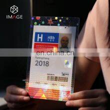 Sparkle Clear Custom Hologram Thermal Laminating Pouches thumbnail-2