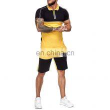 Men Casual Tracksuit Summer Outfits T-Shirts and Shorts Running Jogging Sports Suit Set thumbnail-2