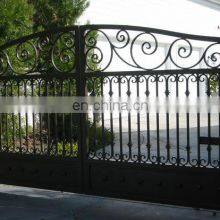 Steel Gates Wrought Iron Gate With Hot Galvanized for Villa Entrance Garden thumbnail-5