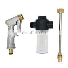 Metal Water Spray Gun Car Washer Cleaner Garden Hose Water Gun Sprinkler Foam Water Gun For The Garden thumbnail-4