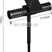 High Voltage Shock Solar Powered UV LED Waterproof Garden Mosquito Killer Light With Solar Powered USB Charging thumbnail-2