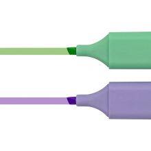 Factory Wholesale Custom 6 8 12 24 Pcs Bible Pastel Aesthetic Highlighter Pen Set Non-toxic no Bleed Square Marker for Bible thumbnail-3