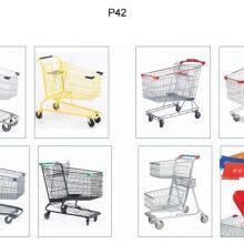 Metal Store Supermarket Shopping Trolley Cart thumbnail-5