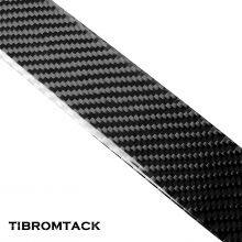 TIBROMTACK for Tesla Model-S（2014-2019） Carbon Fibre Car Door Threshold Protection Sticker thumbnail-3