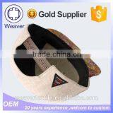 Plain 5 Panel Cap Custom Australian Snapback Cap With Paisley Print Fabric Brim thumbnail-3