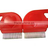 plastic handle and steel pins nit free lice comb