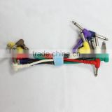 Colorful Guitar patch lead cable for guitar effect pedal