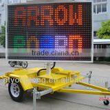 Australian Standards 5 Color VMS Trailer for Traffic Control Quality Choice