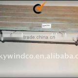 Sturdy Metal Rectangular Small Black Dining Table thumbnail-6