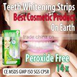 Zero Peroxide Teeth Whitening Strip, non peroxide