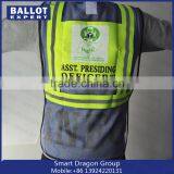 SE-VCV004 Factory Customize Blue Reflective Vest thumbnail-4