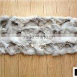 100% Genuine Patched Fox Fur Plates for cushion