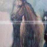 New Fashion Horse Design Printing Cotton Knit Fabric for t Shirt Clothing thumbnail-3