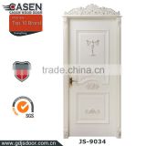 Most Popular environmental HDF wood door carving for home decoration