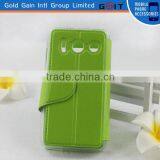 PU Flip Case Cover For Huawei Ascend Y300 With Love Words
