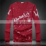 Cheap O-neck Cotton Mens Long Sleeve Tshirt thumbnail-2