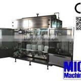 MIC-ZF4 4 Heads Weighing Type Automatic Bottle Filling Capping Labeling Machine thumbnail-1