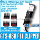 Trimmer Grooming 2 Blades 220V Dog Hair Animal Electric GTS-888 30W Pet Clipper