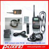 0.5W/ 2W MINI PMR Two Way Radio PX-A6 Professional Compact 50 CTCSS 104 DCS VOX thumbnail-2