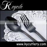 Black Cutlery Set,Black Gold Plated Cutlery,Flatware thumbnail-5