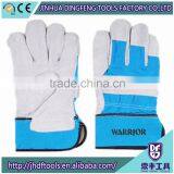 Cow Leather Welding Safety Work Glove/cow Split Leather Welding Glove thumbnail-1