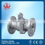 ansi 150 flange connection 2 inch stainless steel ball valve
