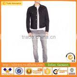 2015 New Wholesale Fashion Slim Denim Coat Adult Jacket For Men