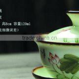 Hot Selling Hand Printing Gaiwan Professional Gongfu Teaset 6kinds Design China Gai Wan thumbnail-4