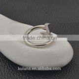Unique Twisted Nail Engagement Rings Promise Rings thumbnail-3