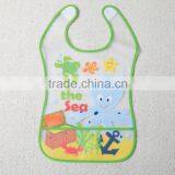 Printed plastic soft PEVA bib