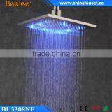 Wholesaler Bathroom High Pressure Ceiling Waterfall LED Light Head Shower thumbnail-3