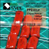 1000pF 1000VDC PPN 102J 1000VDC Polypropylene Film Capacitor thumbnail-3