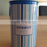 Hot Sale Empty Metal Tin Can/round Perfume Container Round Tin Box