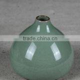 Longquan Celadon Small Ceramic Vase Simple Modern Home Tea Flower Holder Home Decorations Chazhuo thumbnail-2