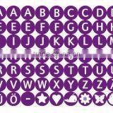 Custom Color Hook Loop Letters for Wholesale