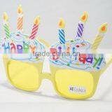 Birthday Cake Shape Party Glasses Happy Birthday Party Sunglasses for Wholesale thumbnail-2