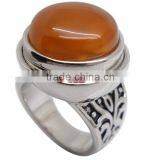 Golden Bell New Arrival Led Ring Light Snap Button Finger Ring for Wholesale