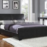 cheap Pvc leather bed, simple pvc leather bed, pu and pvc bed frame