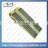 Custom Cool Men Brass Gold Money Clip