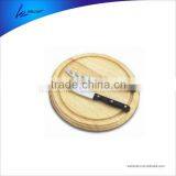 Best Grade Cheese Gadget Set of 4pcs With Wooden Cutting Board and pp Handle thumbnail-1