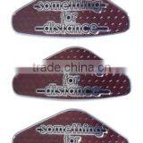 Thick Logo Nickel Metal Nameplate thumbnail-2