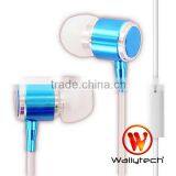 Wallytech Colorful Metallic Stereo in-Ear Earphone