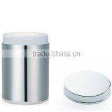 32oz/900ml Silver Chromed/ Metallized Plastic HDPE Bottle thumbnail-1